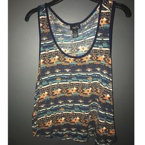 tribe print Rue21 tank top